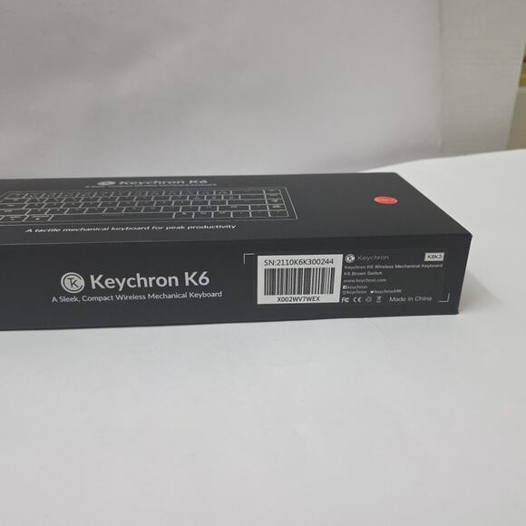 Keychron V6 Wired RGB Mechanical Keyboard, Hot-Swap, Knob, K Pro Red Switch - Picture 8 of 11